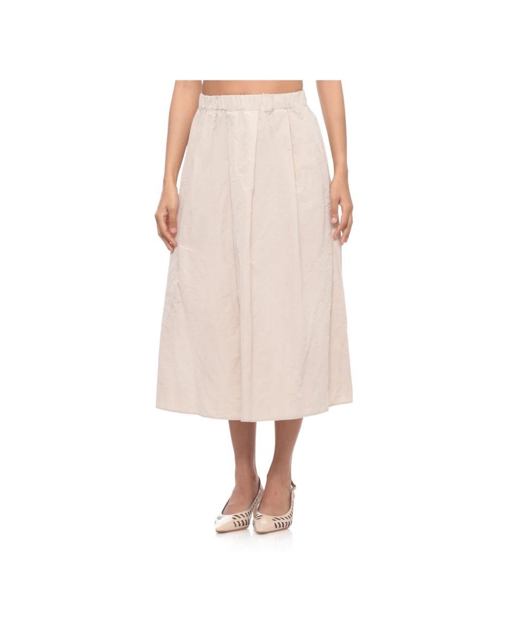 Midi Skirts Antonelli de color Natural
