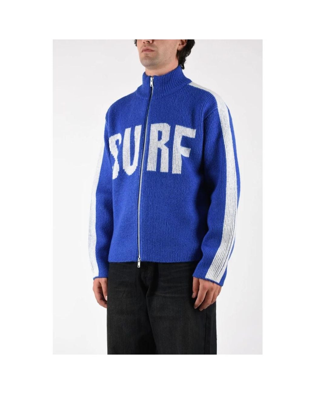 New Amsterdam Surf Association Blue Cardigans for men