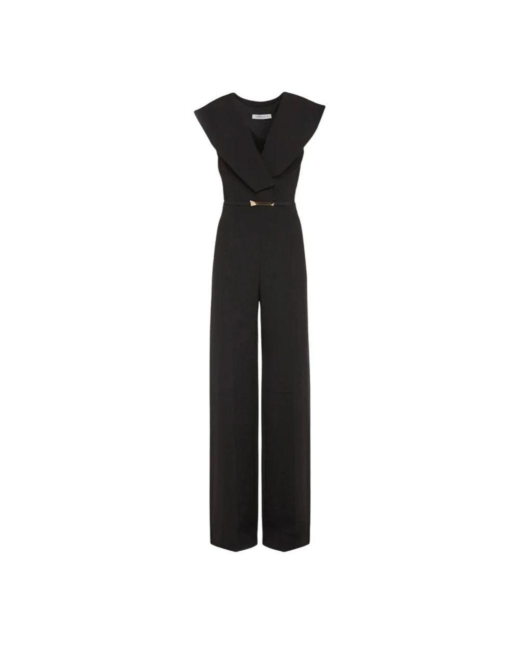 SIMONA CORSELLINI Black Jumpsuits