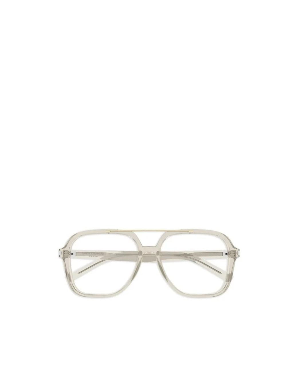 Saint Laurent White Glasses