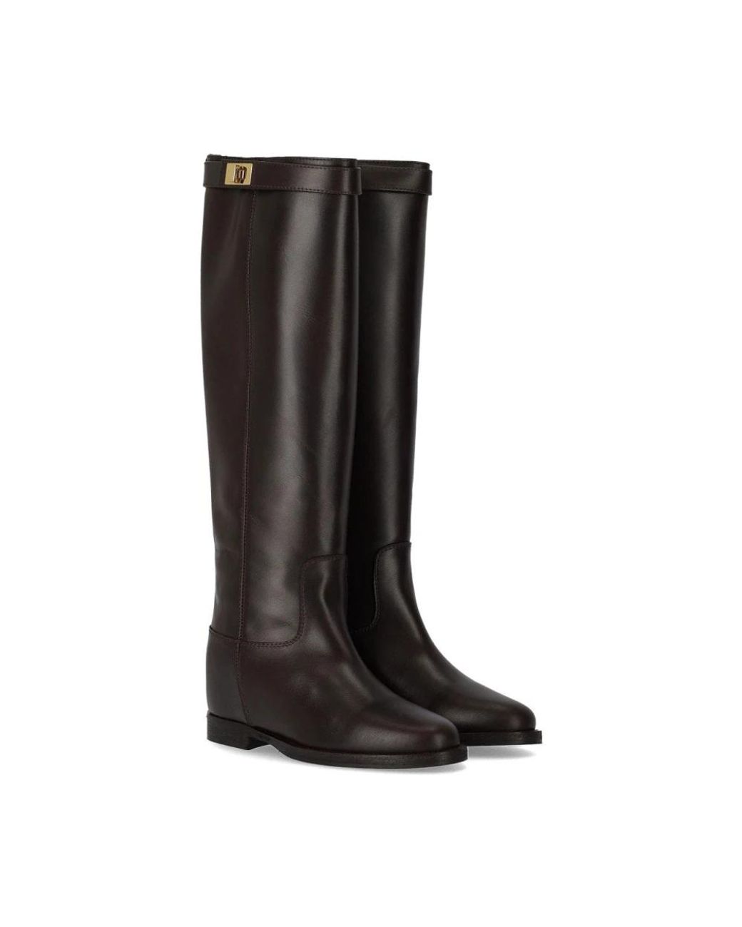 Via Roma 15 Brown High Boots