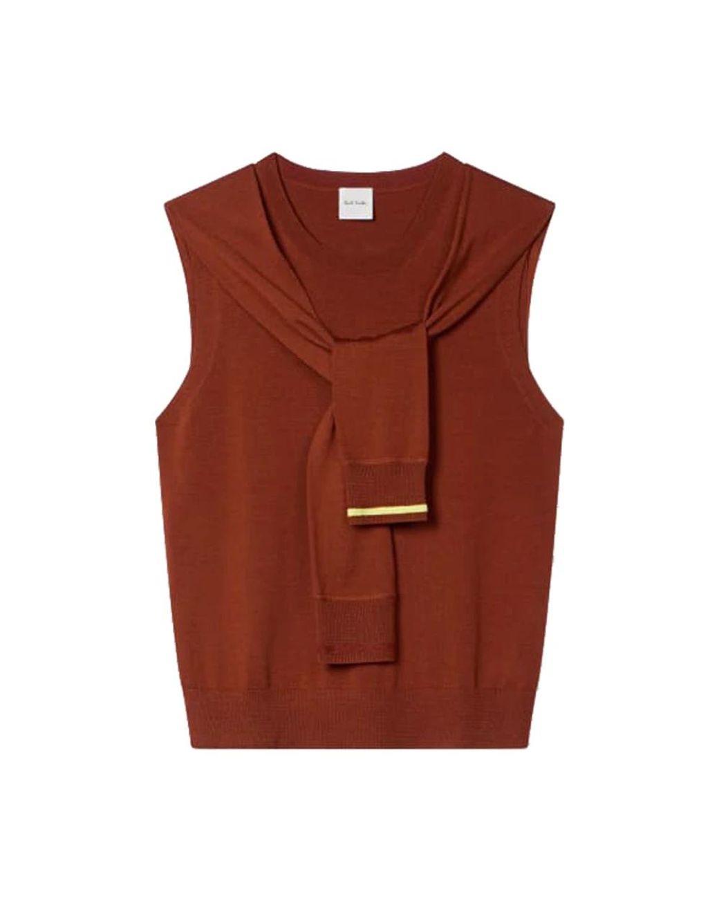 Paul Smith Red Round-Neck Knitwear
