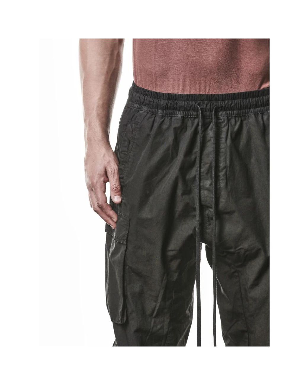 Thom Krom Black Sweatpants for men