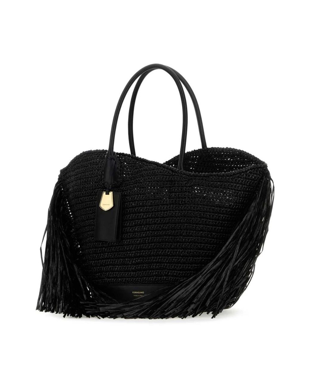 Ferragamo Black Handbags