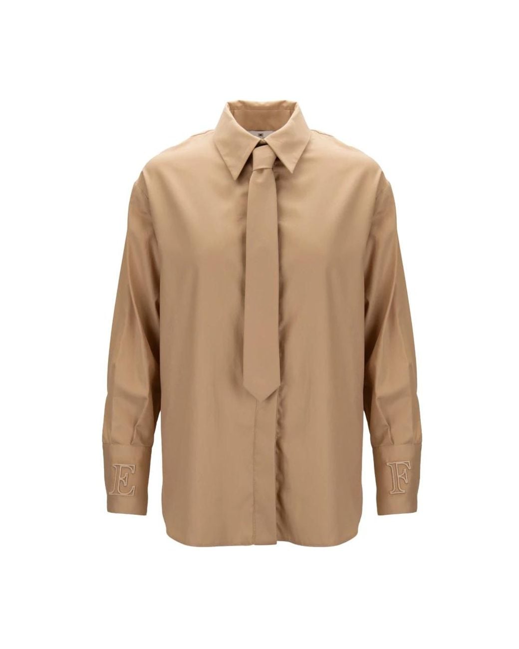 Elisabetta Franchi Natural Shirts