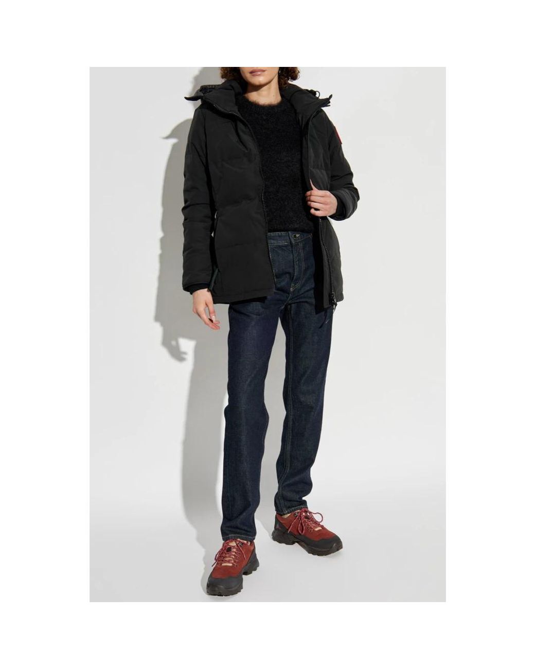 Down Jackets Canada Goose en coloris Black