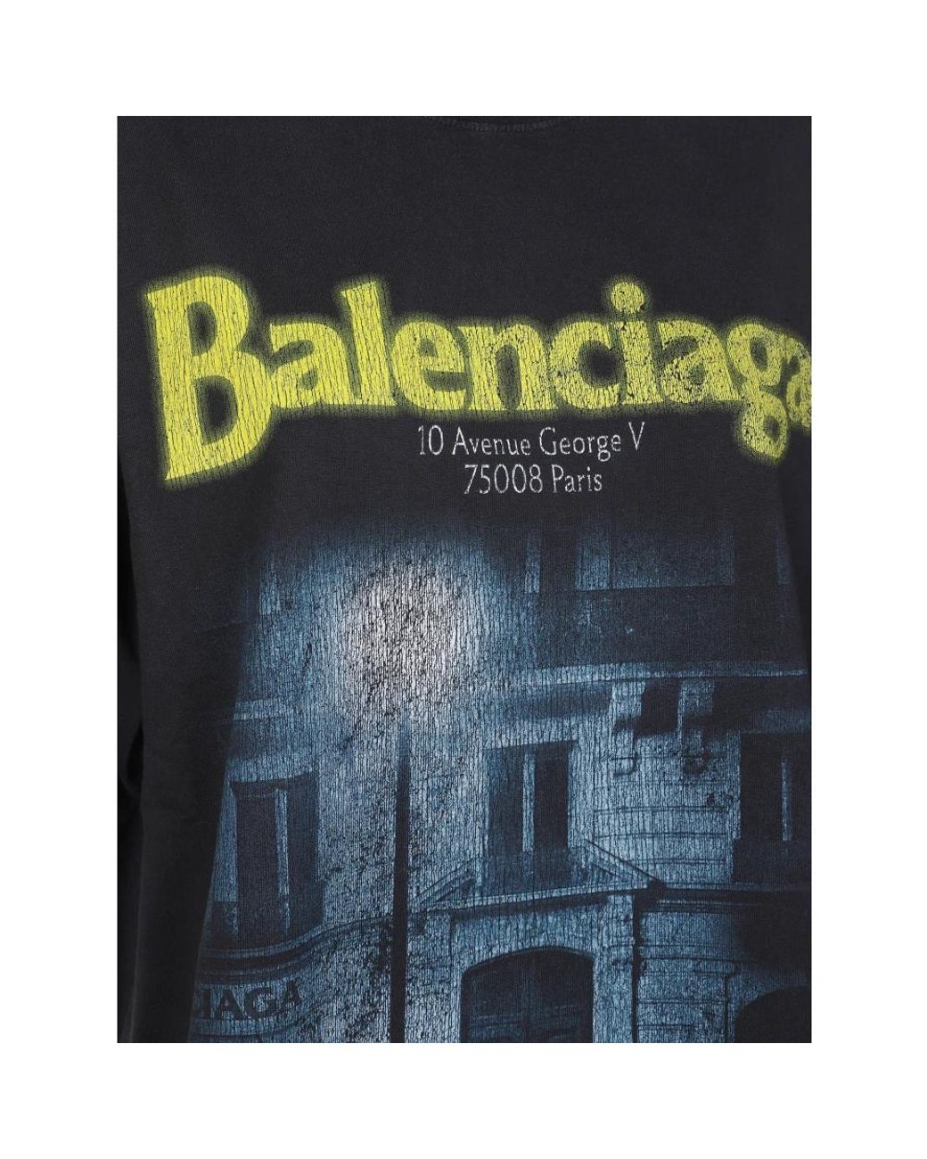 Balenciaga Black T-Shirts