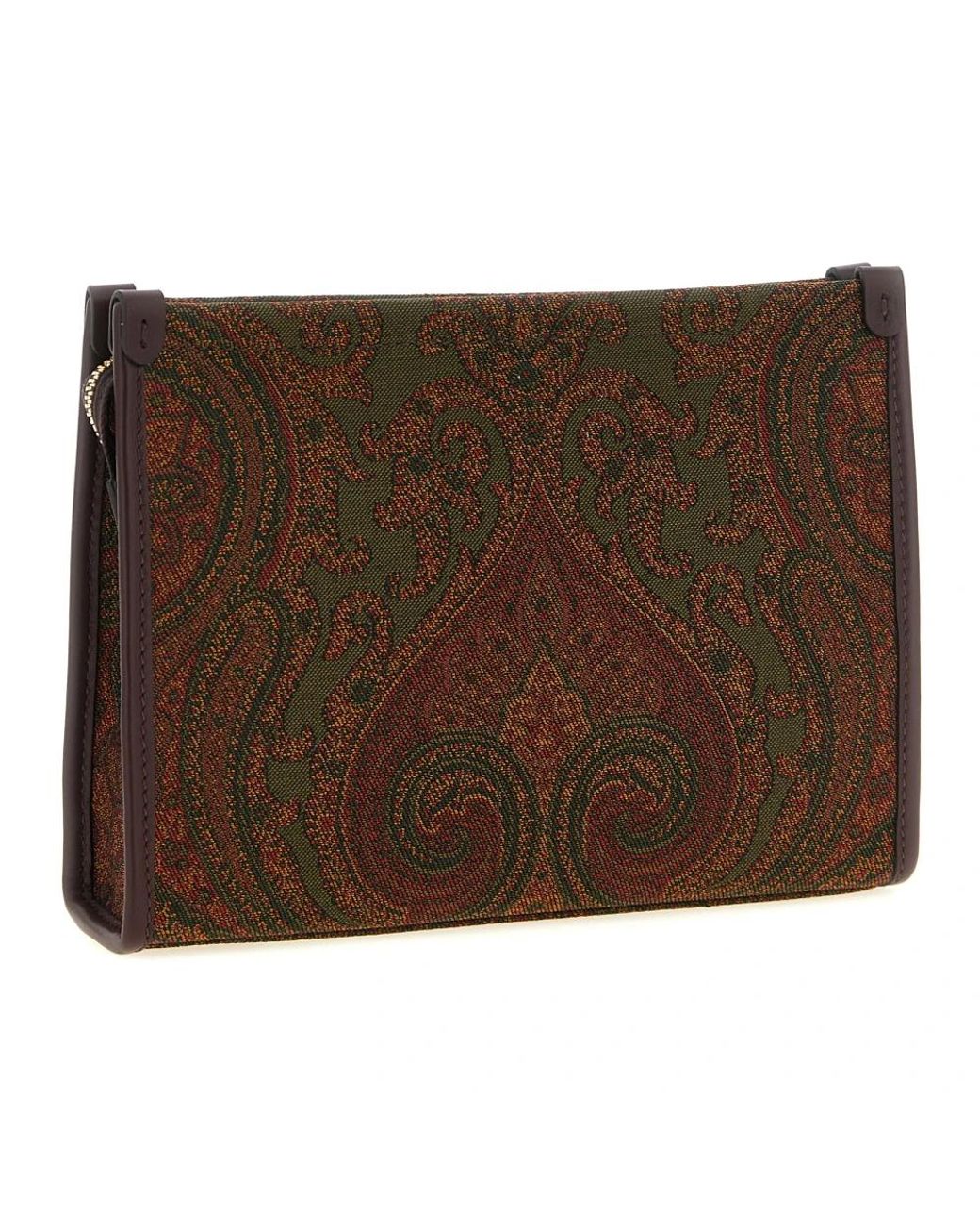 Etro Brown Clutches
