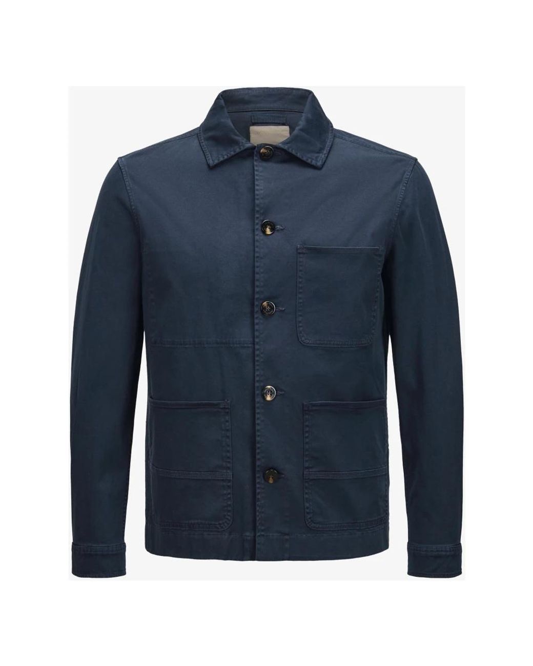 Woolrich Chore Shirt-Jacket in het Blue voor heren