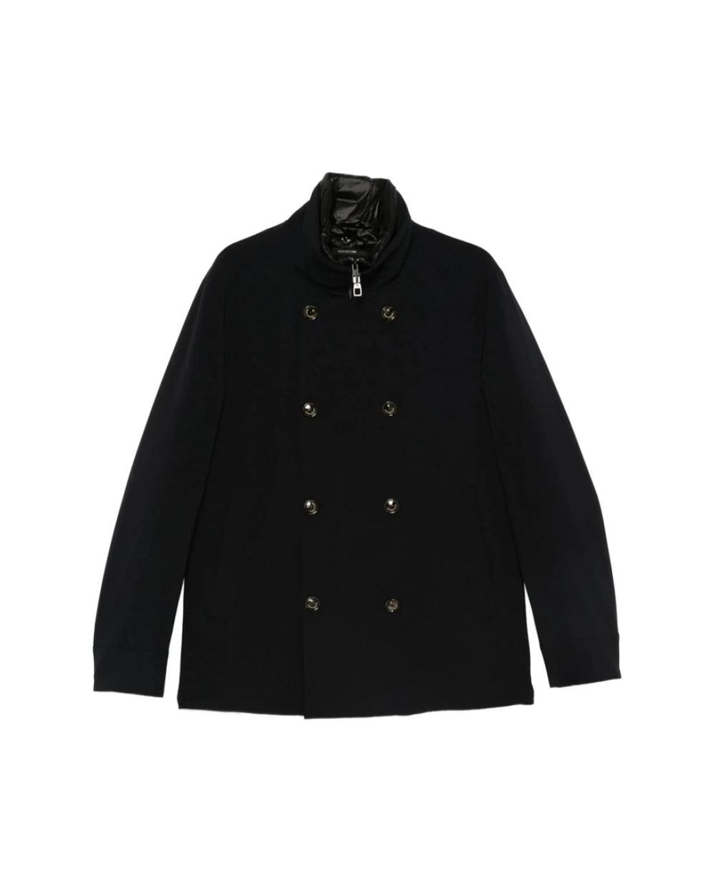 Montecore Black Double-Breasted Coats for men