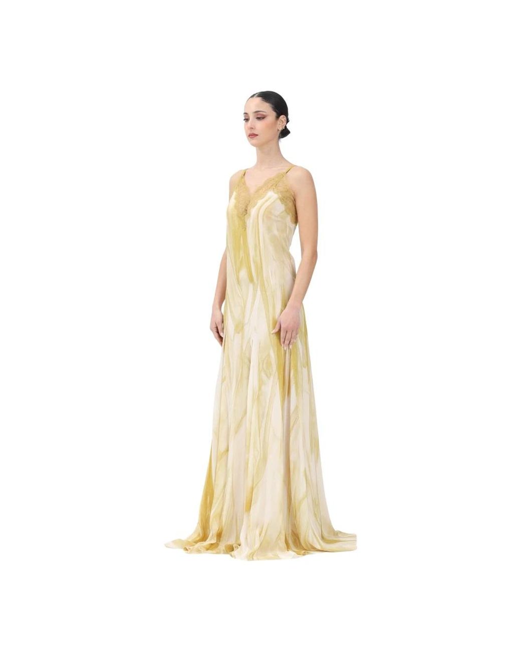 Elisabetta Franchi Metallic Gowns