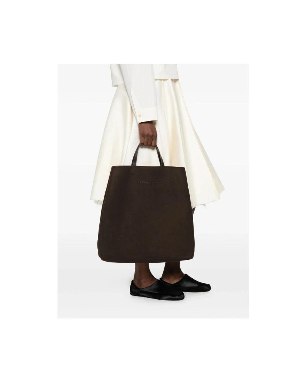 Carven Black Shopping Bags
