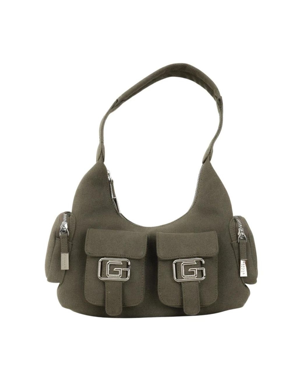 Gaelle Paris Green Shoulder Bags
