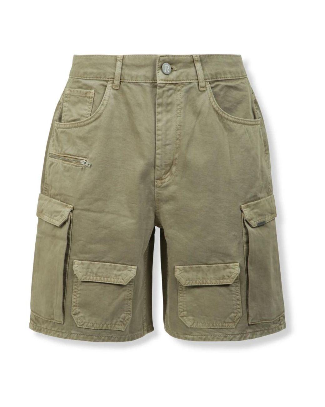 Represent Cargo Shorts in het Green voor heren