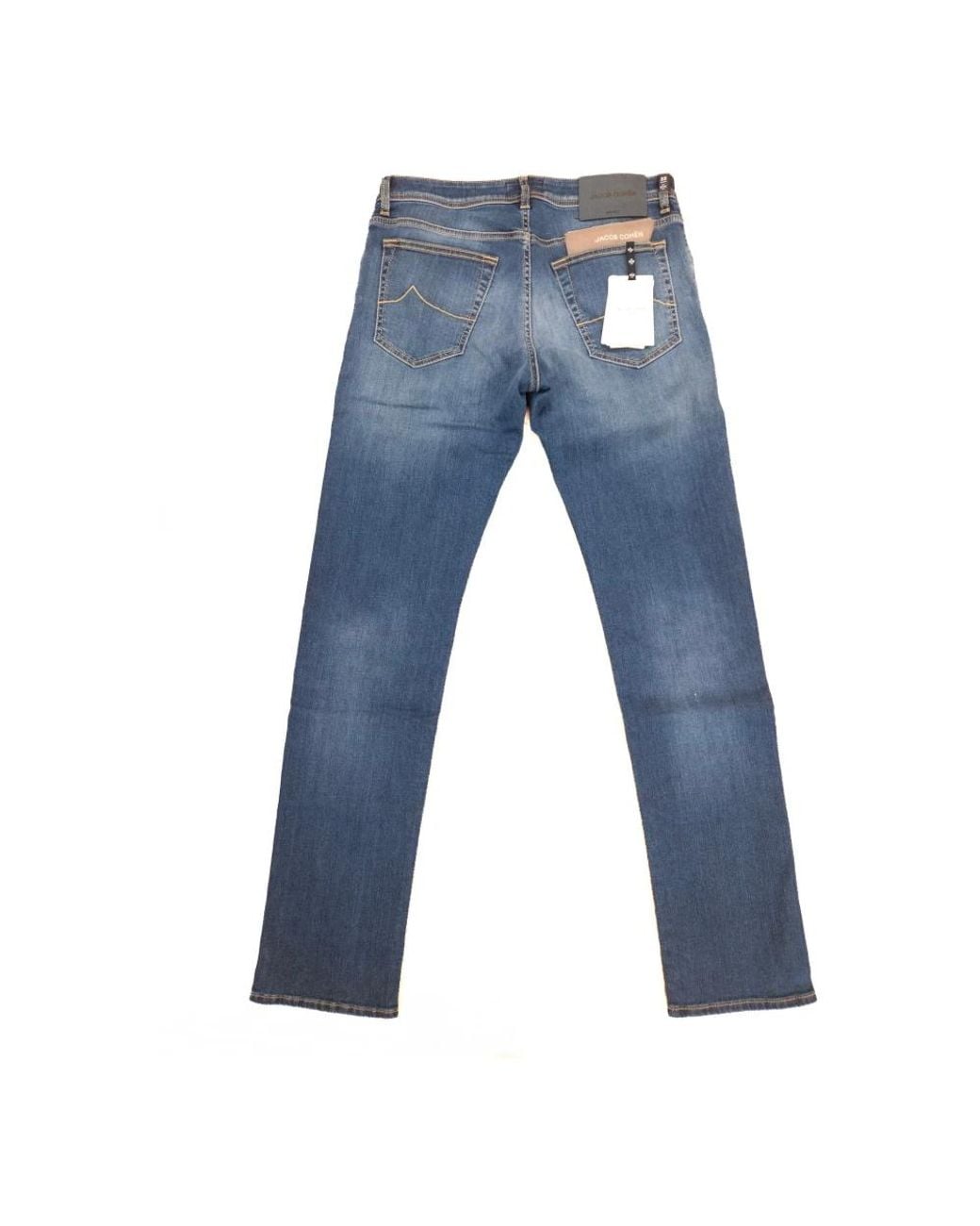 Jacob Cohen Blue Straight Fit Jeans for men