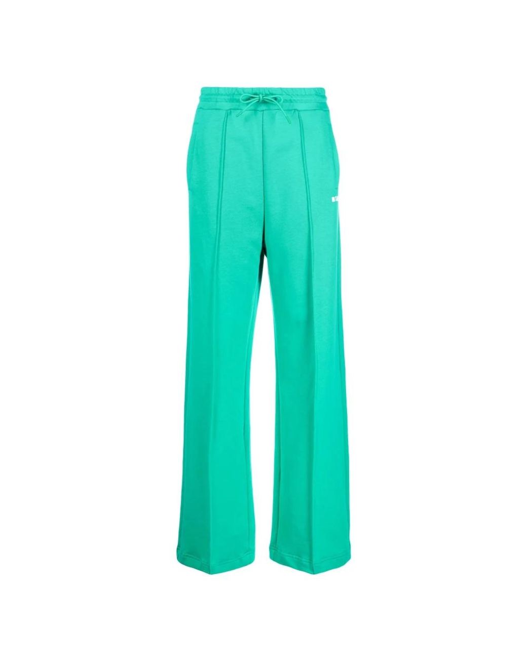 Wide Trousers MSGM en coloris Green