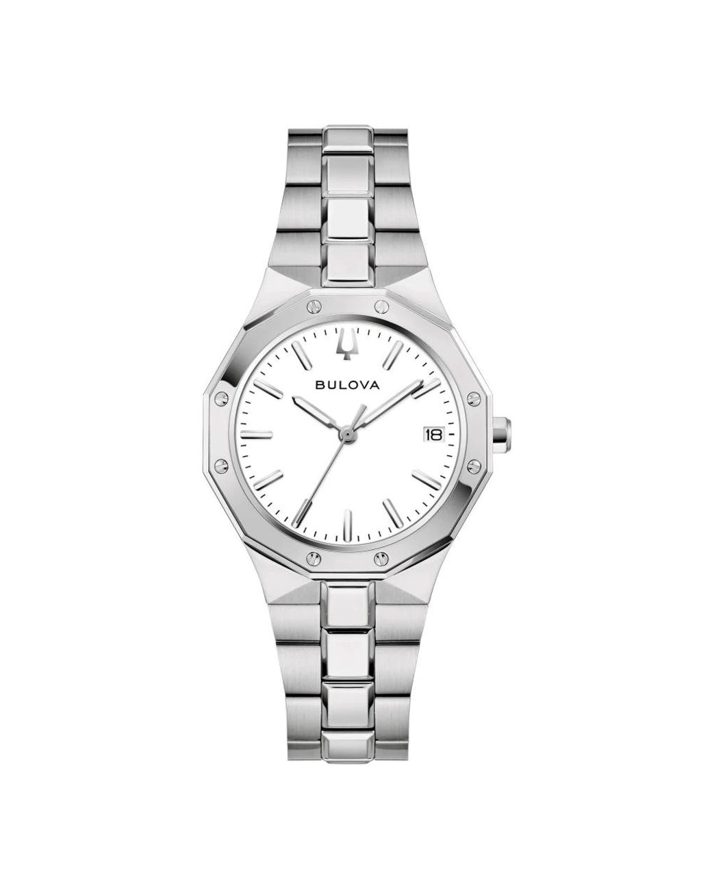 Bulova Metallic Octagon Watch