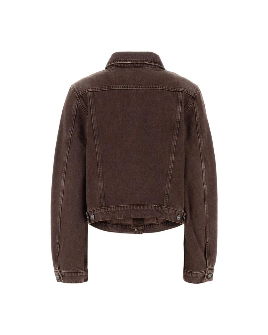 Our Legacy Brown Denim Jackets