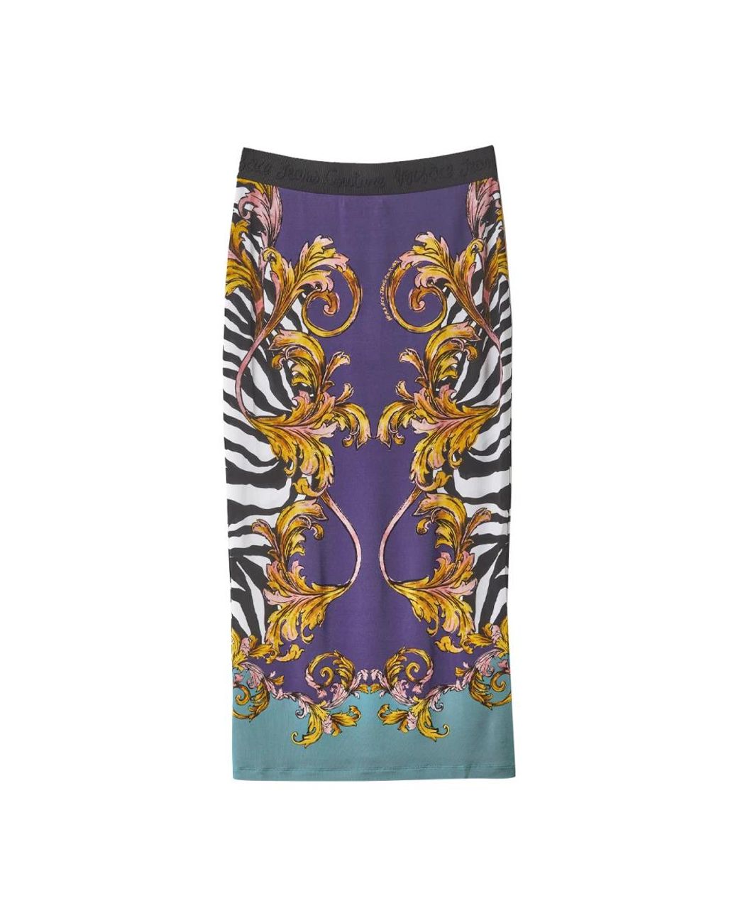 Versace Jeans Couture Blue Midi Skirts