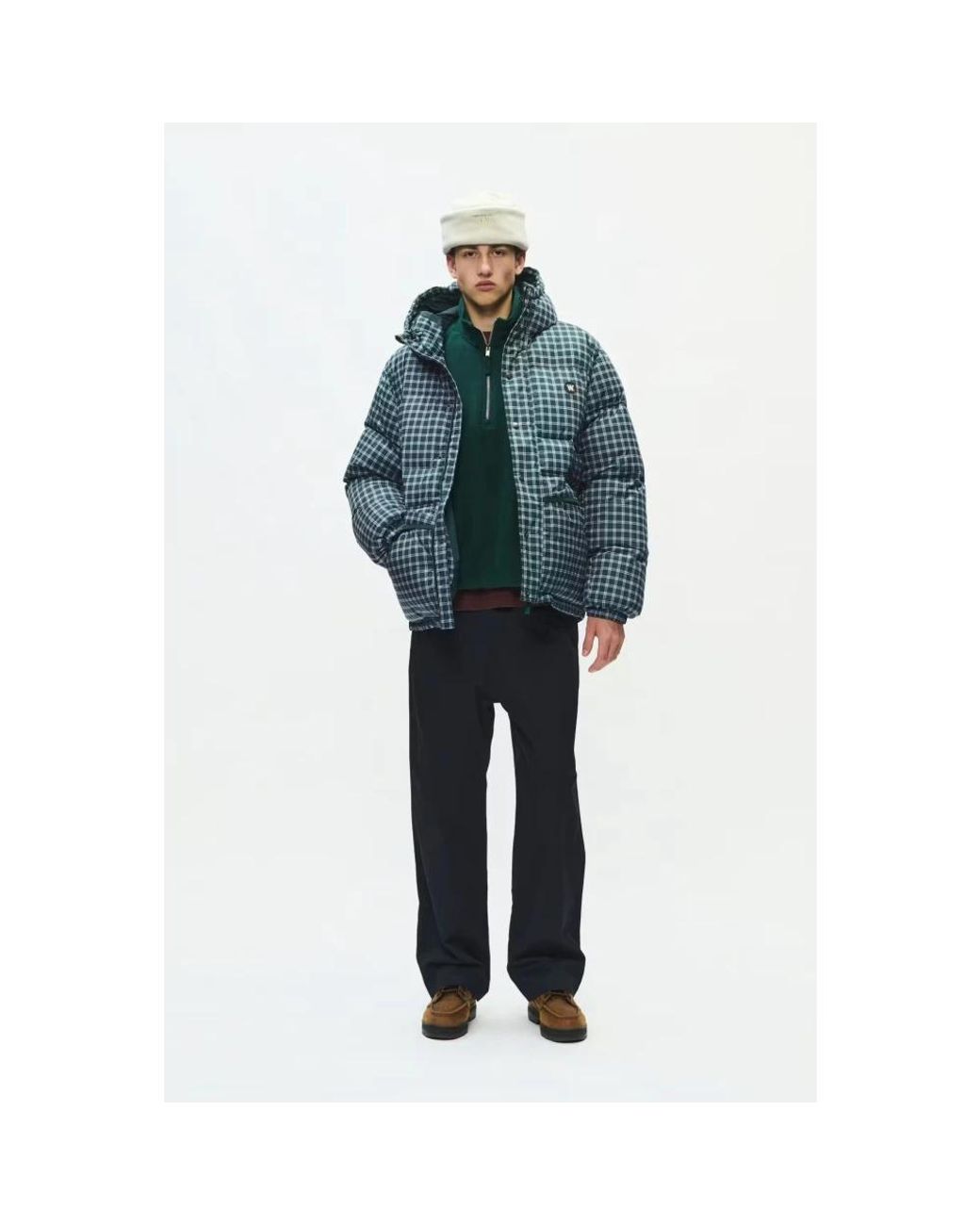 WOOD WOOD Blue Winter Jackets for men