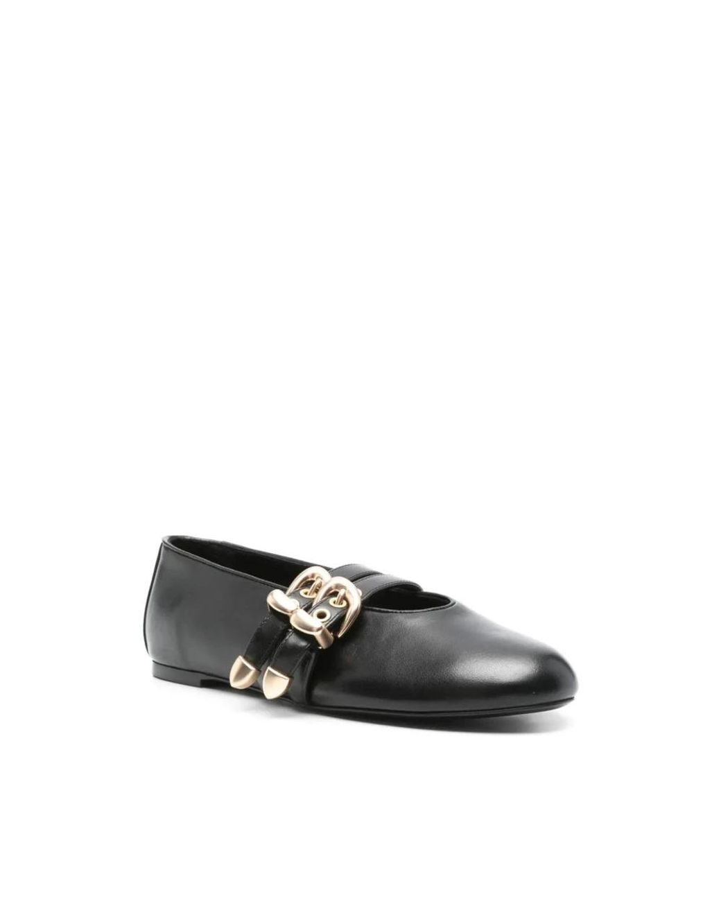 Stuart Weitzman Black Ballerina Shoes