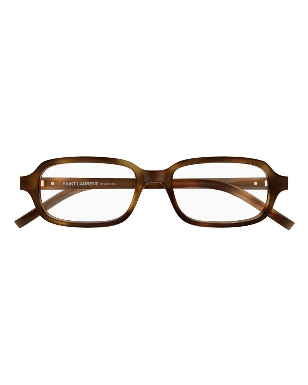 Saint Laurent Brown Glasses for men
