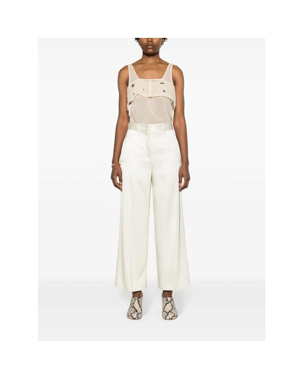 3.1 Phillip Lim Natural Sleeveless Tops