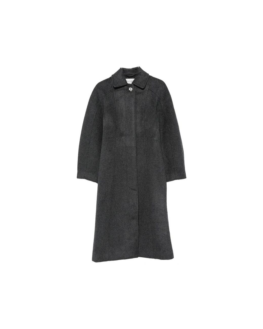 Stine Goya Black Single-Breasted Coats