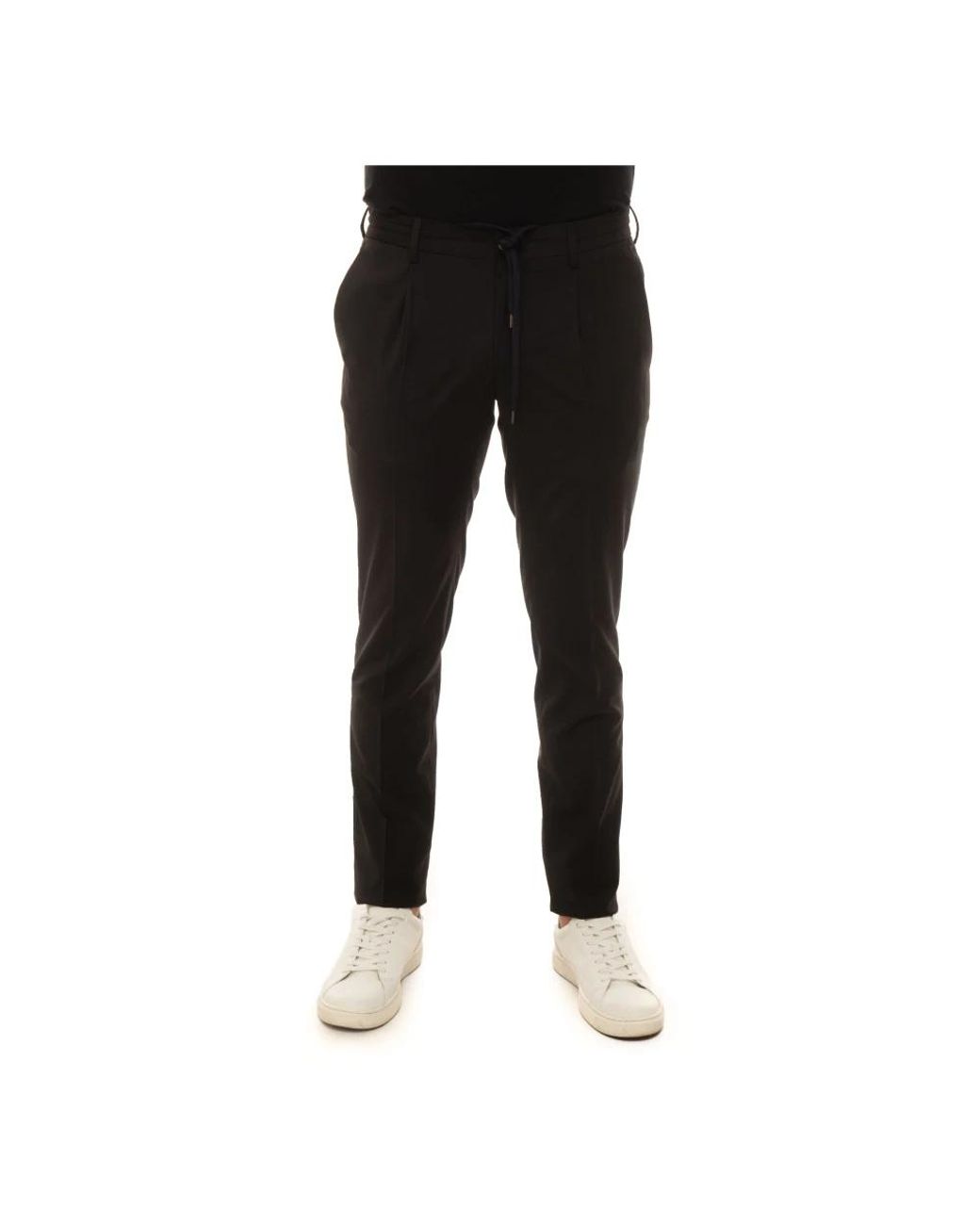 PT01 Black Chinos for men