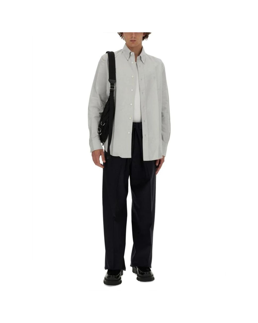 Givenchy Black Wide Trousers for men