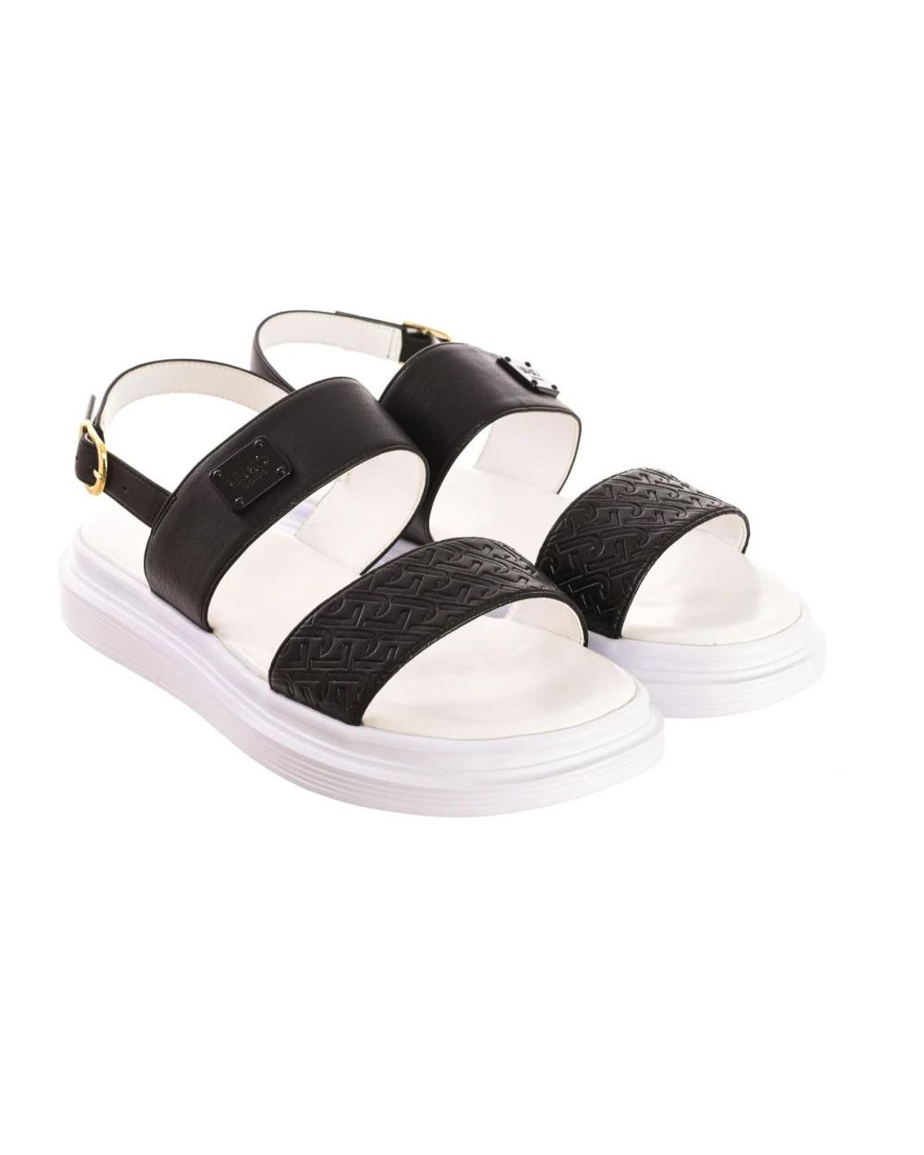 Liu Jo Black Flat Sandals