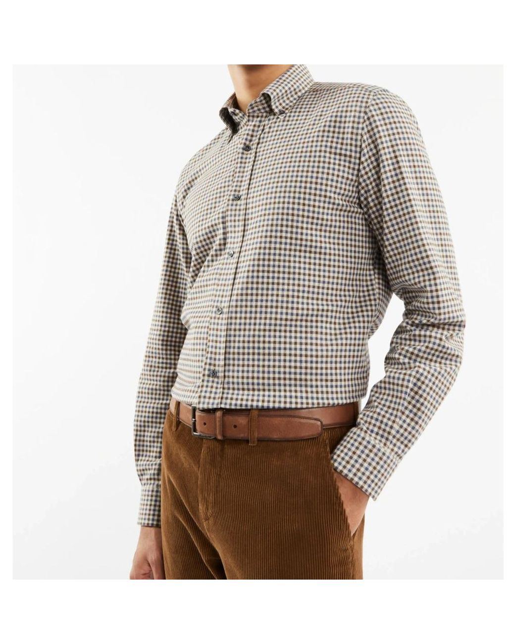 Fay Gray Casual Shirts for men