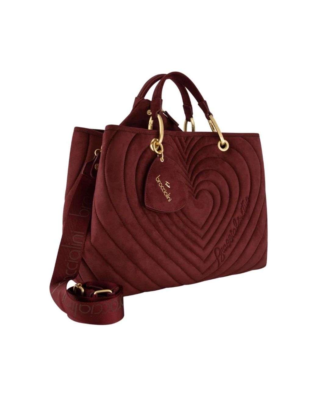 Handbags di Braccialini in Red