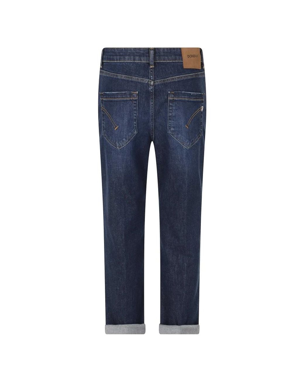 Dondup Blue Loose Fit Jeans