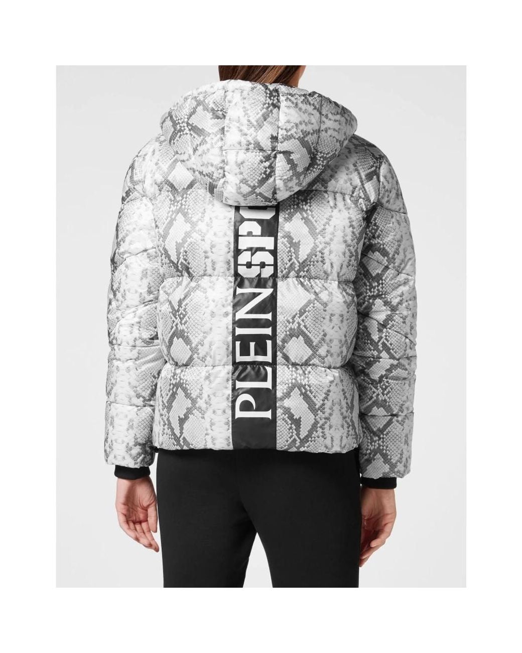 Philipp Plein Jas Python in het Gray