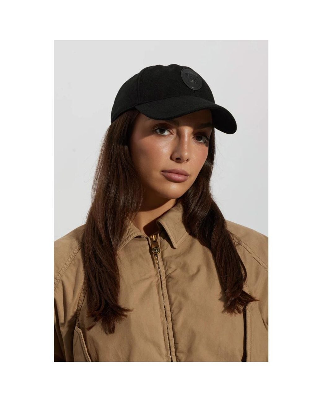 Caps Versace de color Black