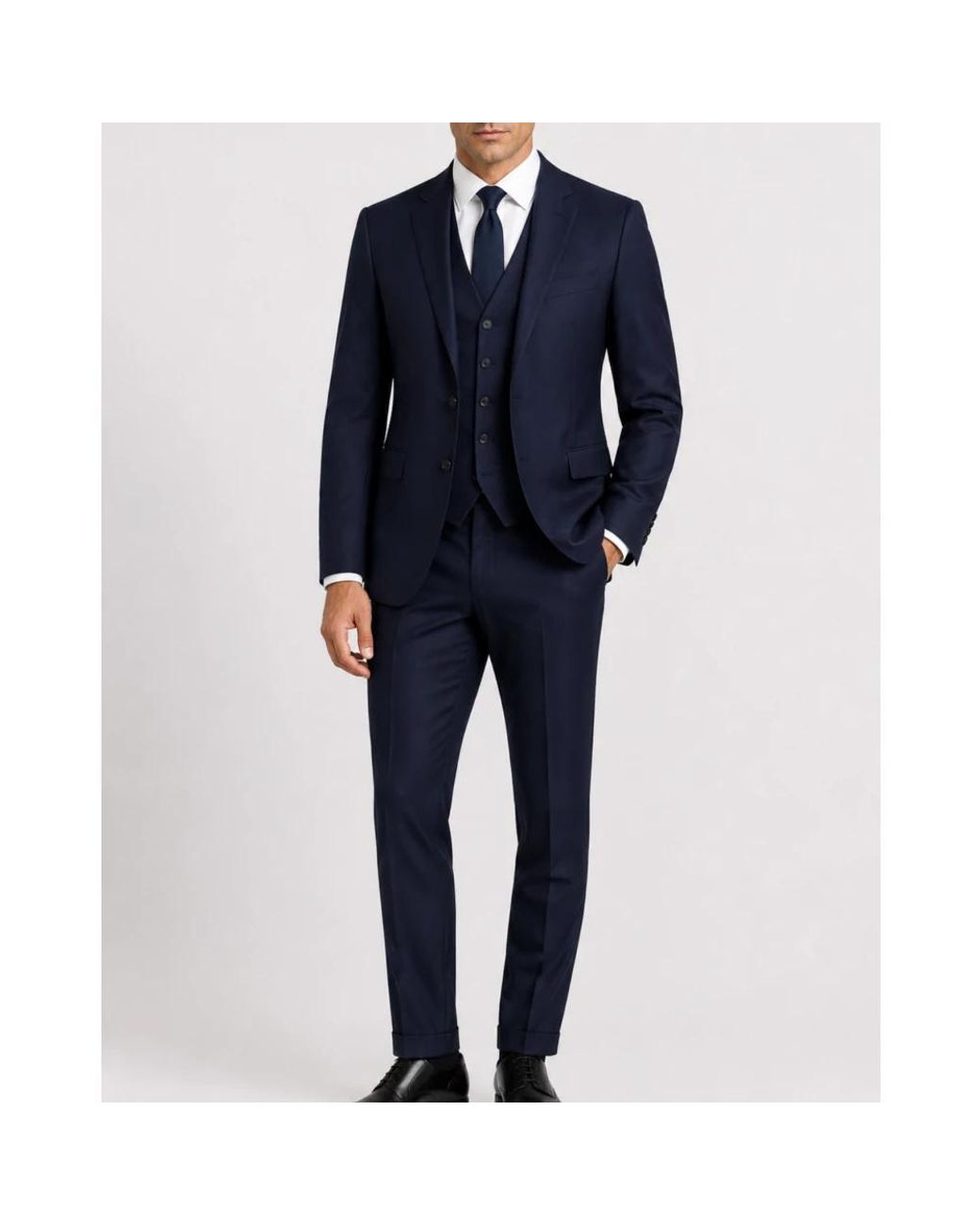 DIGEL Blue Single Breasted Suits for men