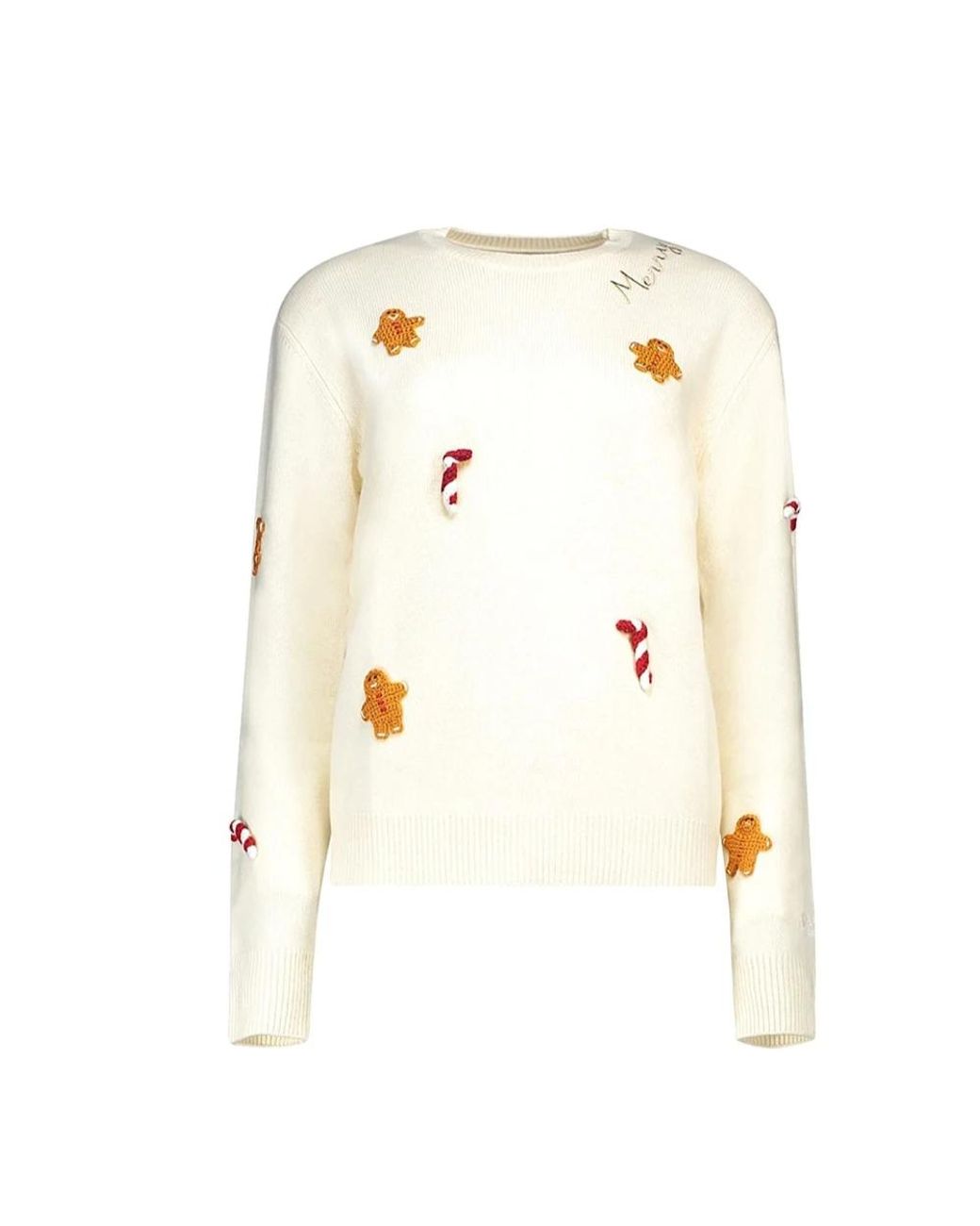 Mc2 Saint Barth Metallic Round-Neck Knitwear