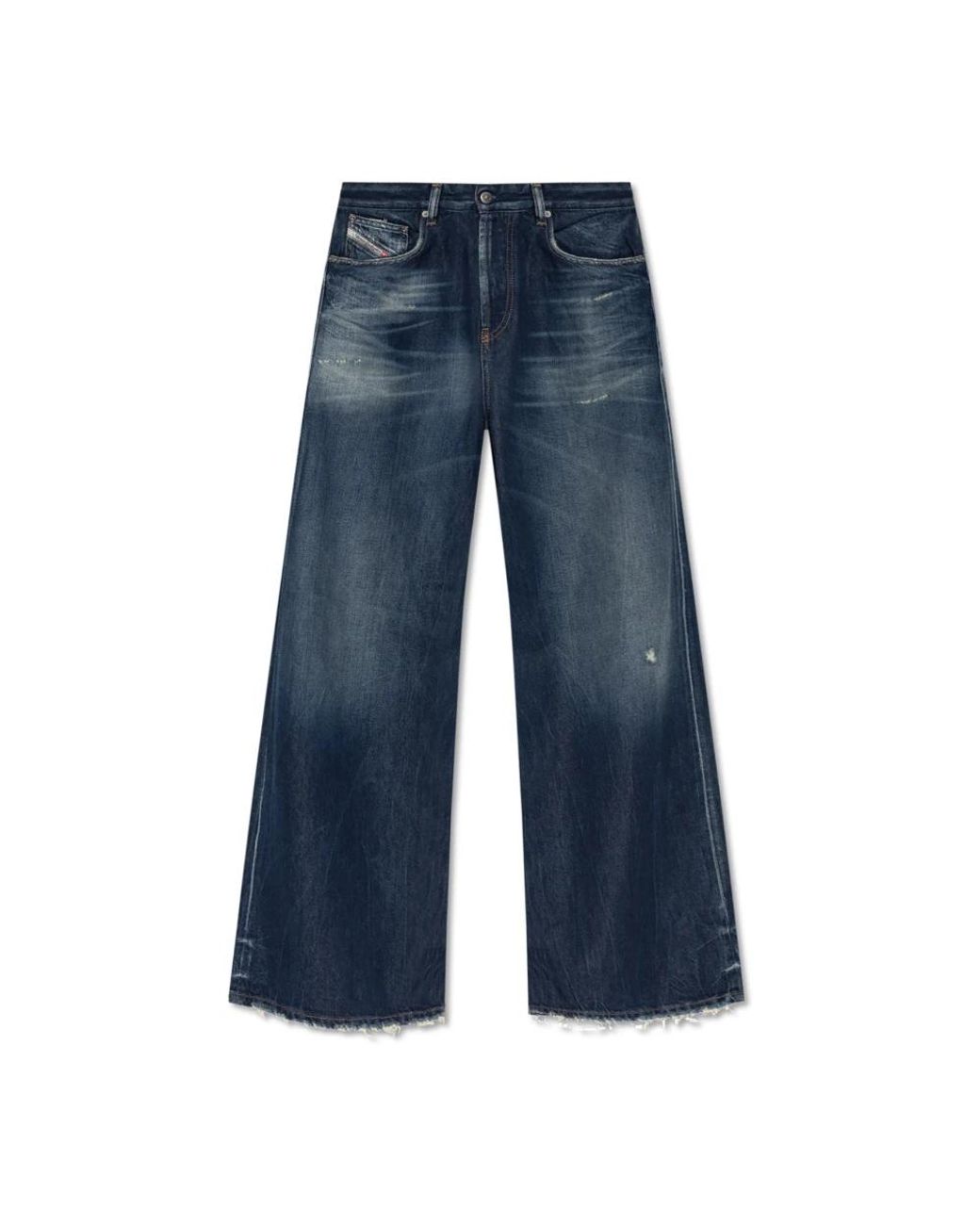 DIESEL Blue Wide Jeans