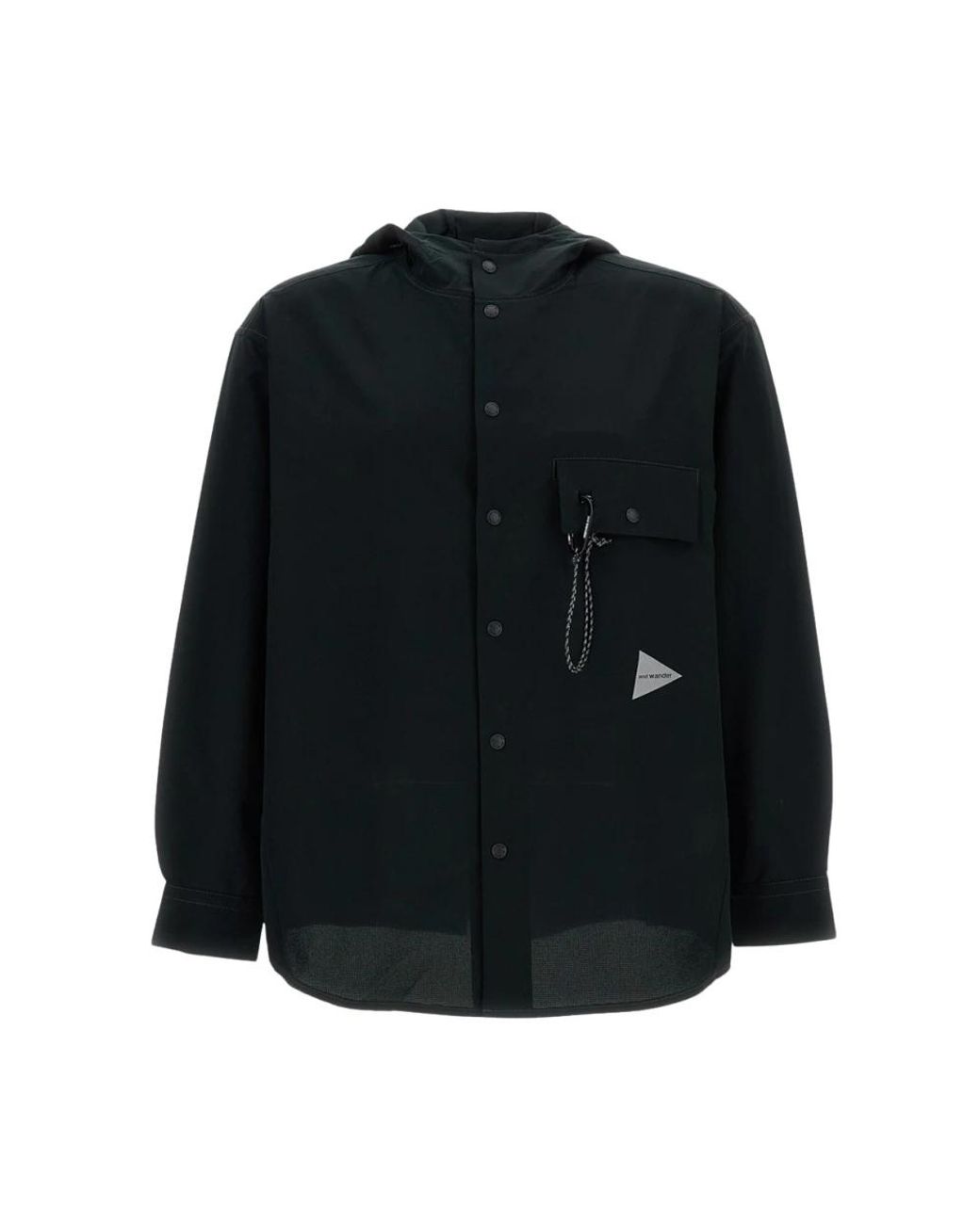 And Wander Black Casual Shirts for men