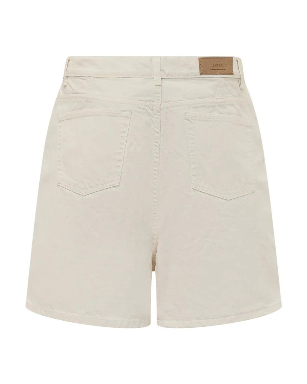 Denim Shorts AMI de hombre de color Natural
