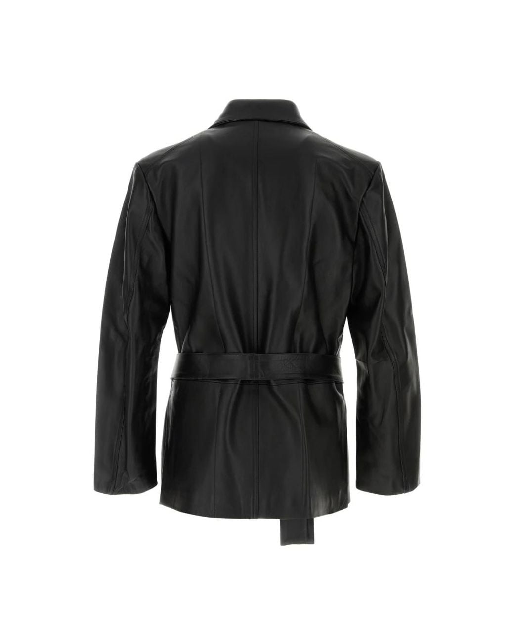 Double-Breasted Coats Setchu de hombre de color Black
