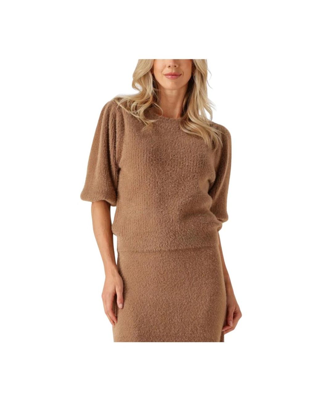 RUBY TUESDAY Truien & Vesten ,Bruin ,Vikka Sweater in het Brown