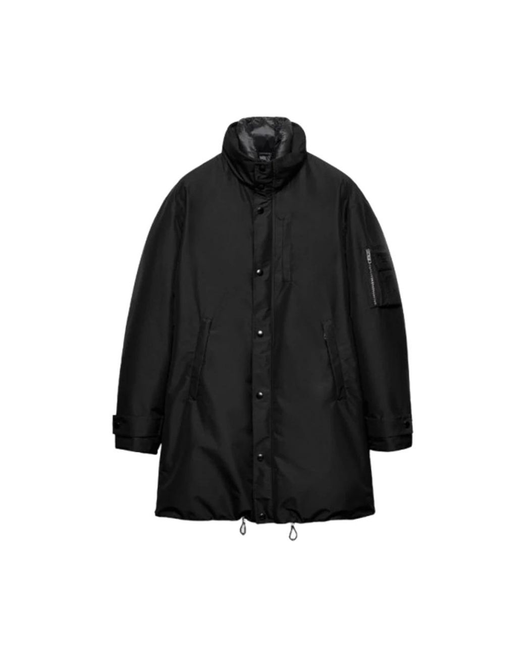 Prada Jassen ,Zwart ,Stijlvolle Jas Voor in het Black voor heren