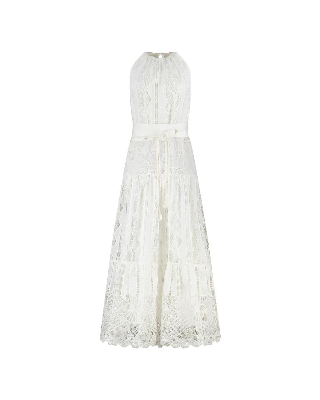 Pinko White Maxi Dresses