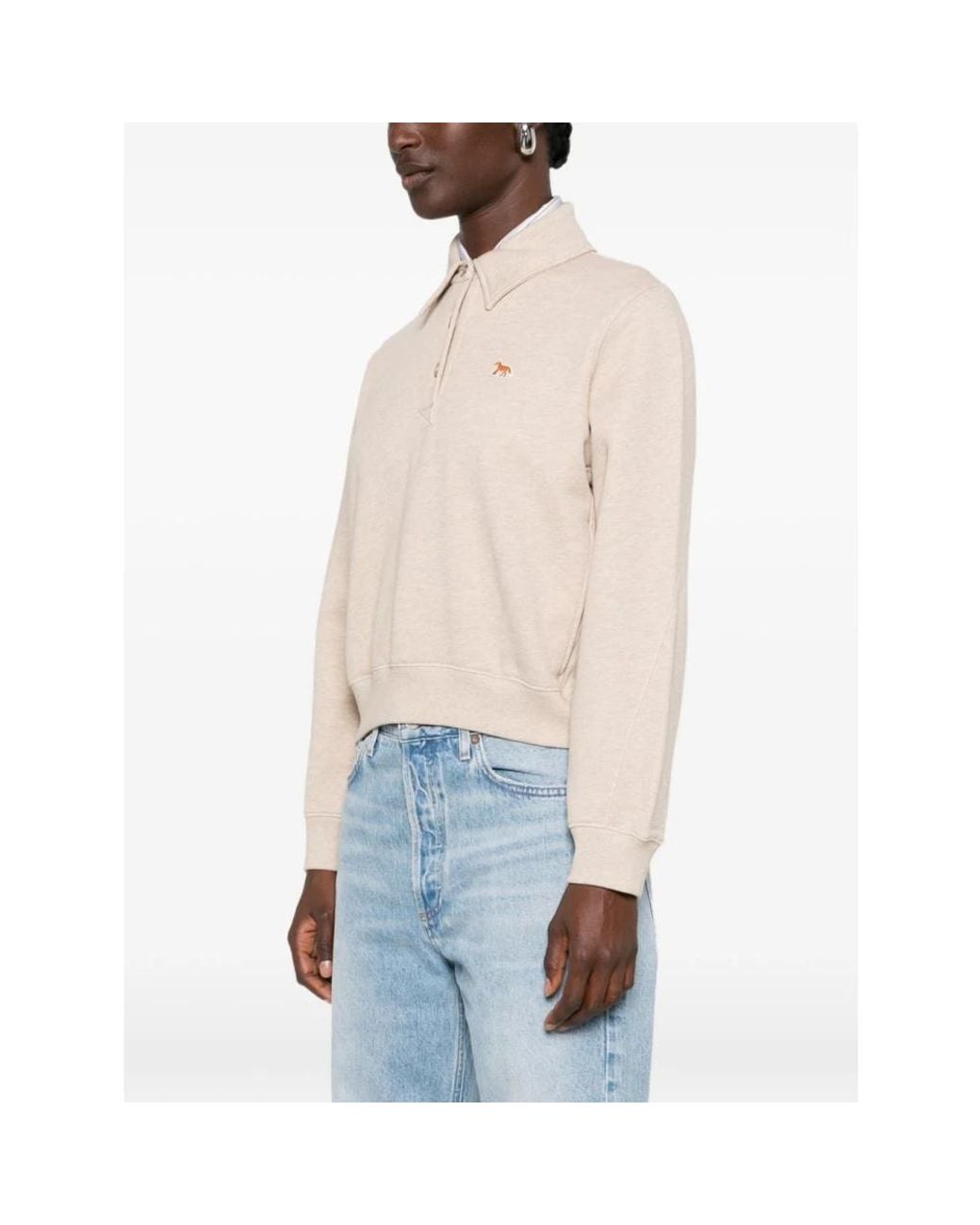Maison Kitsuné Natural Sweatshirts
