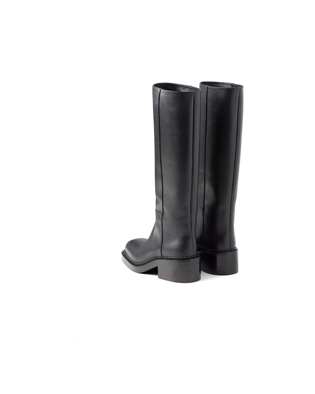 Prada Black High Boots