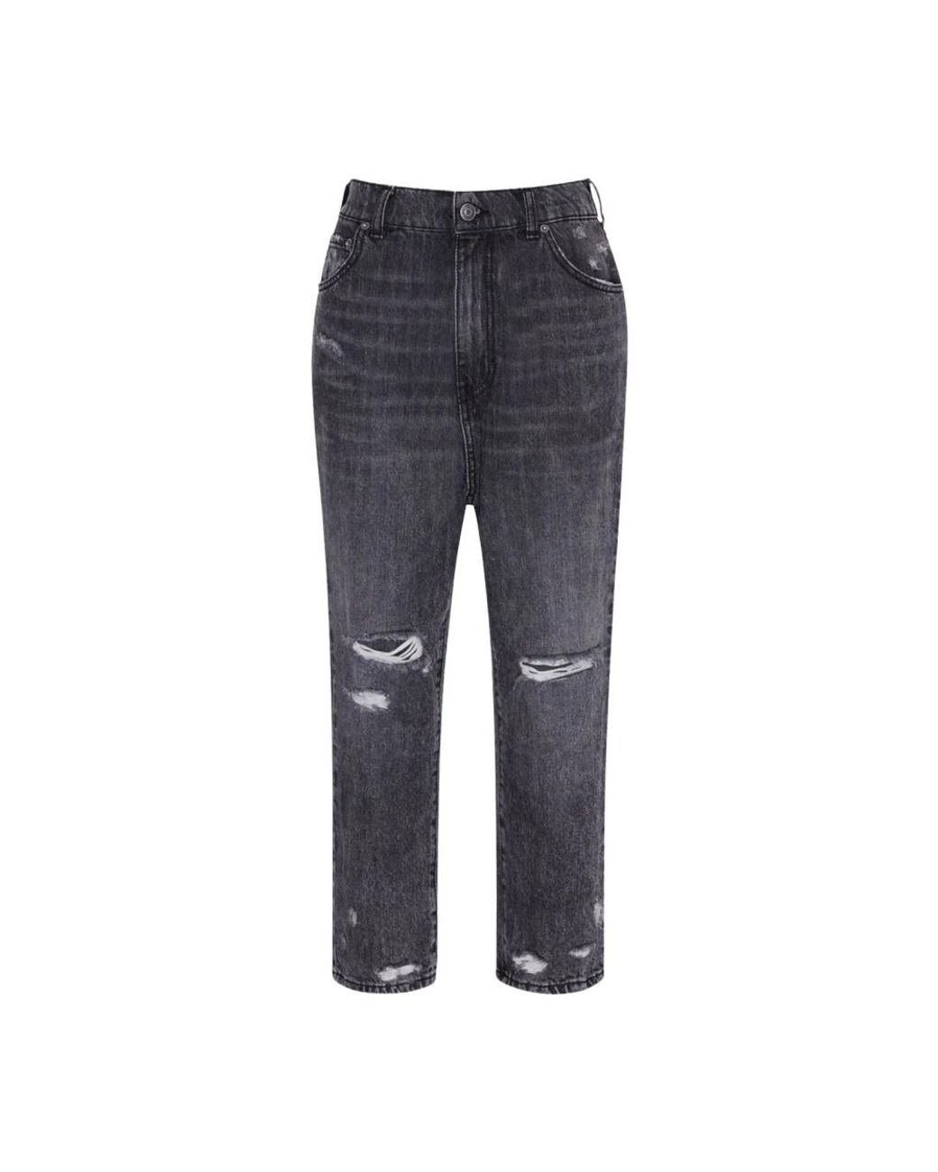 SER.O.YA Gray Cropped Jeans