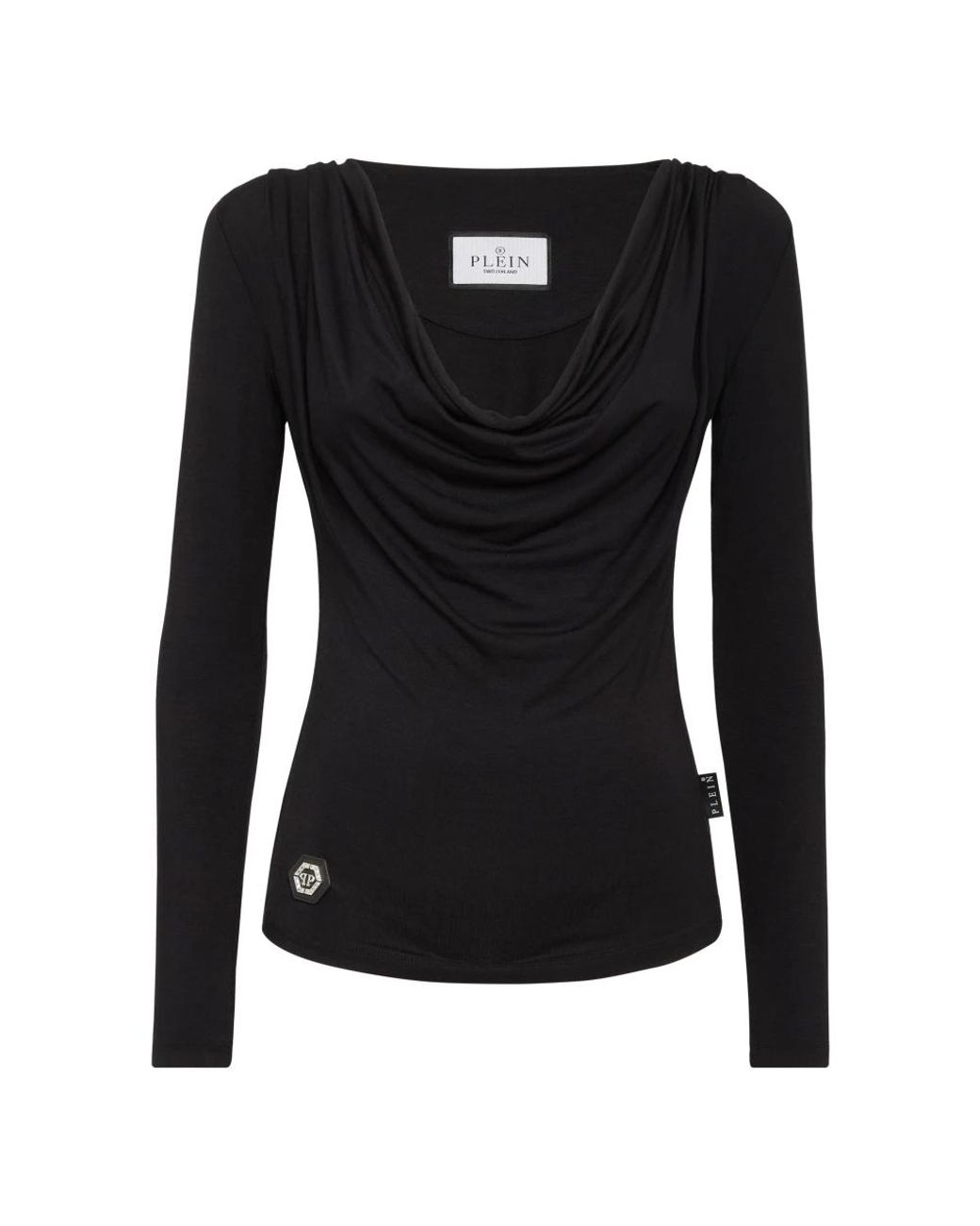 Philipp Plein Black Blouses