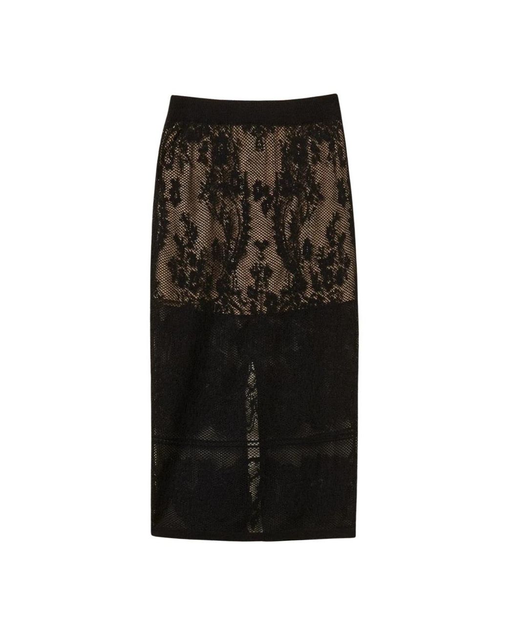 Twinset Black Midi Skirts